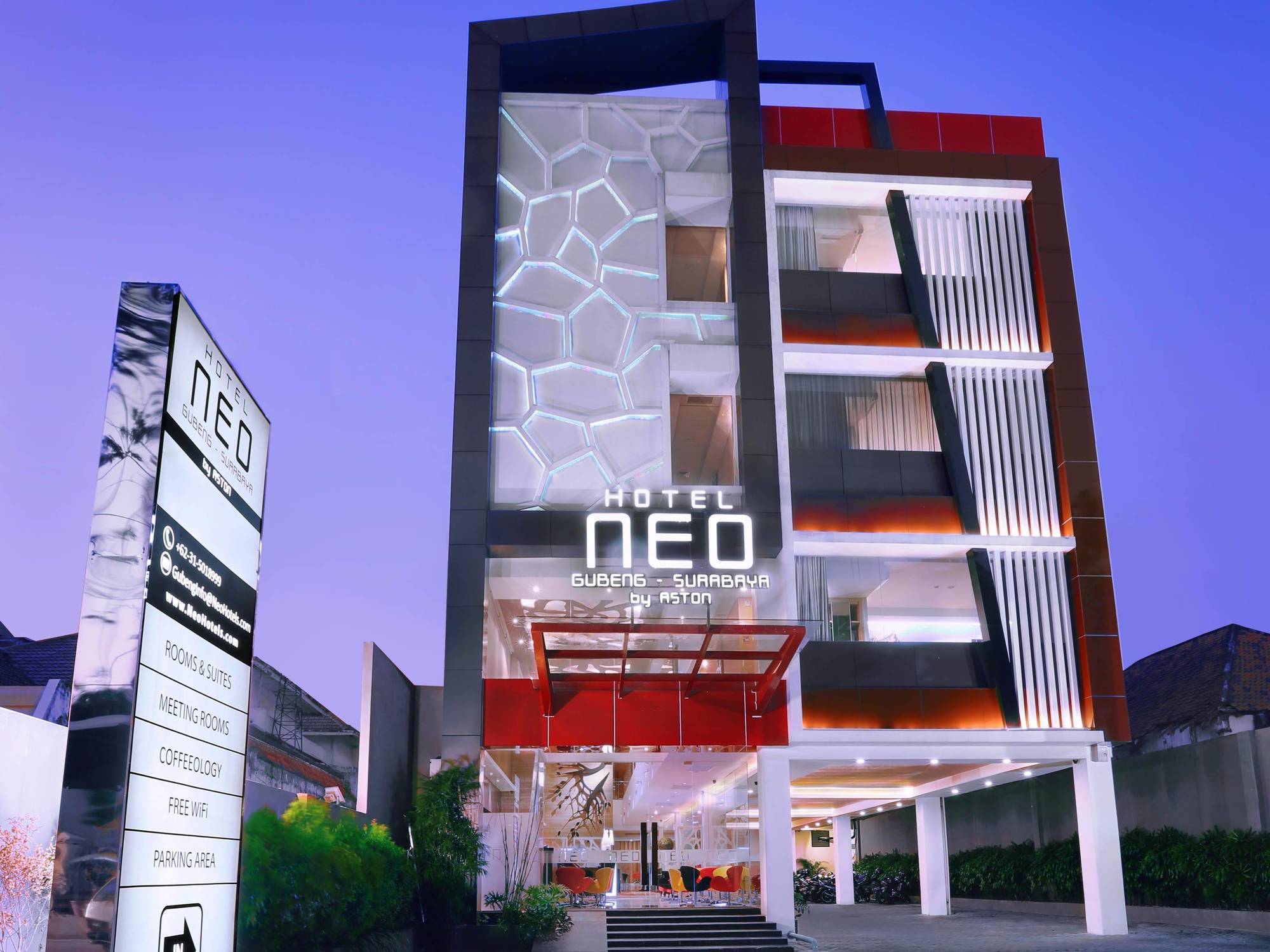 Hotel Neo Gubeng By Aston Surabaya Kültér fotó